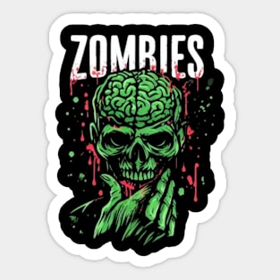 Zombie Zombie! Sticker